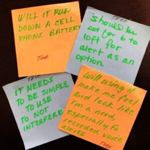 Technical Post-It Note